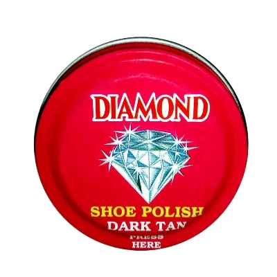 Picture of Boot Polish Small Diamond Shoe & Boot Polish - Dark Tan (22gm)