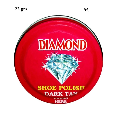 Picture of Boot Polish Small Diamond Shoe & Boot Polish - Dark Tan (22gm)