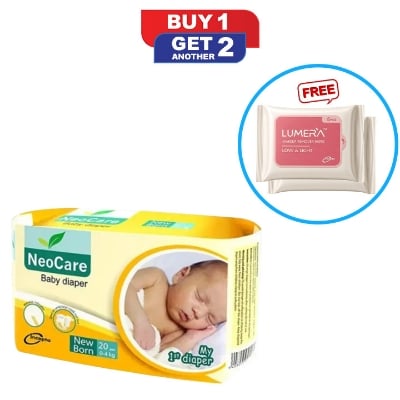 Picture of Neocare Baby Diaper New Born NB-20pcs (0-4 kg)