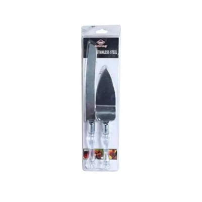 Picture of Stainless Steel Cake Knife - Silver -Silver