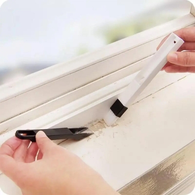 Picture of Window and Keyboard Cleaning Brush with Dust Bucket