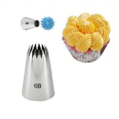 Picture of cake Decoration 6B nozzle - Silver