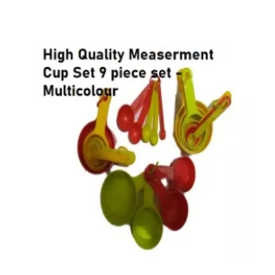 Picture of High Quality Measerment Cup Set 9 piece set Multicolour -Multicolor