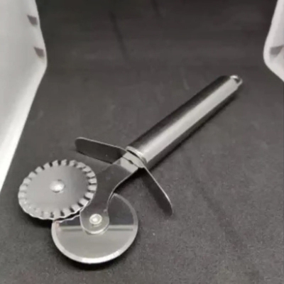 Picture of Stainless Steel Pizza Cutter 2 in 1 - SS -Silver