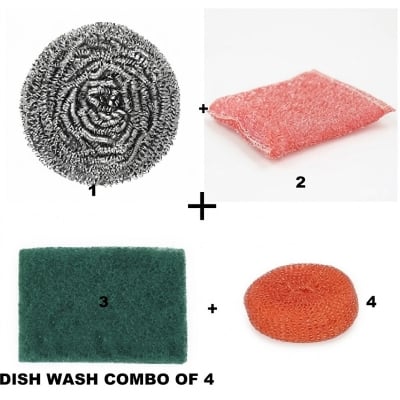 Picture of DISH WASH COMBO OF 4 -Multicolor