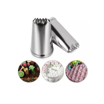 Picture of Basket  Nozzle 1 piece Stainless Steel For Cake Decoration (Model: Basket) -Silver