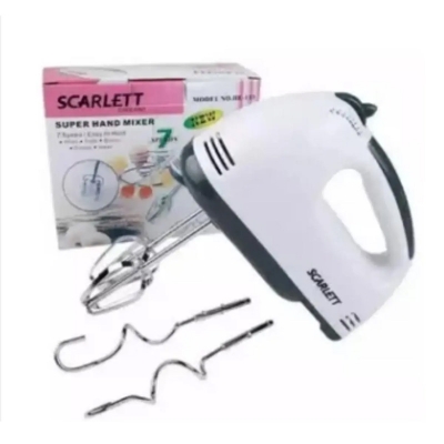 Picture of Electric Egg Beater/Scarlett Electric Egg Beater cake cream and hand Mixer -Silver
