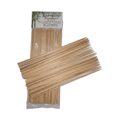 Picture of Bamboo Stick (Shashlik Kati / Kabab Kati ) 8 inch 1 Pack (50pcs) -Brown