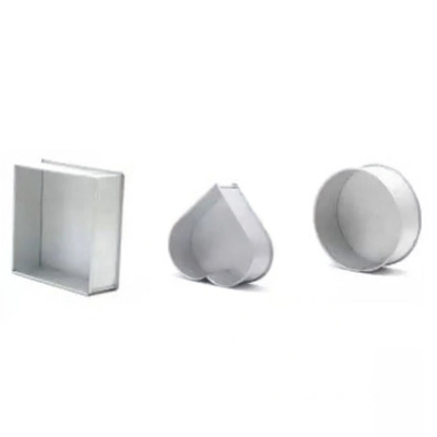 Picture of Cake mold/ Aluminum cake mold Multiple type (Square,Love, Round Shape) 3 piece  8.5 Inches size -Silver