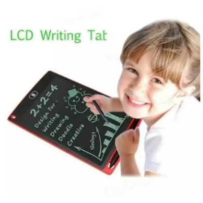 Picture of Kids Writing Lcd Tablet 8.5 Inch LCD Drawing Tablet lcd electronic writing pad drawing board for children -Multicolor