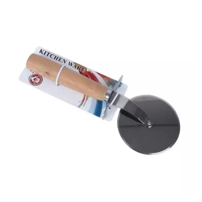 Picture of Pizza Cutter - Silver Wood -Silver
