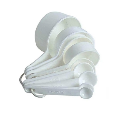 Picture of Measerment Cup Set 9 piece set - White -White