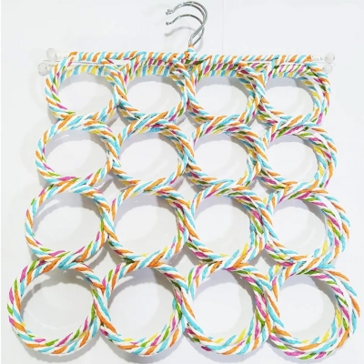 Picture of Hijab Hanger For Women  (28 holes Hard Rings) -Multicolor