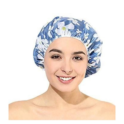 Picture of Multi Color Pack Of  Terry Lined Shower Cap-Multicolor