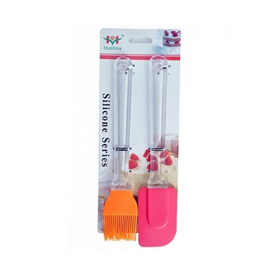 Picture of 2 Pieces Silicone Oil Brush - Hi Quality Best -Multicolor