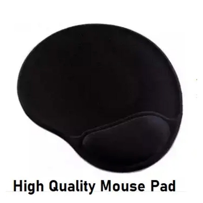 Picture of Gel Mouse Pad - Black -Black