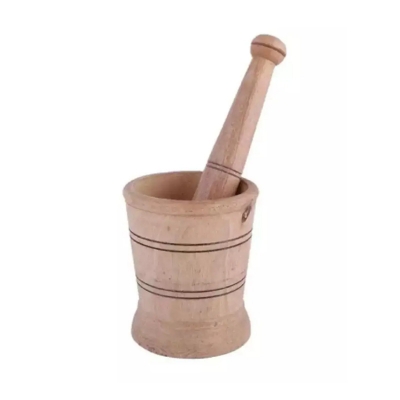 Picture of Medium Wood Haman - Brown -Brown