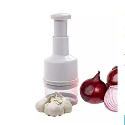 Picture of Onion, Garlic and Vegetable Chopper - White -White