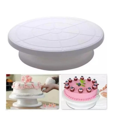 Picture of Cake decorating turntable -White