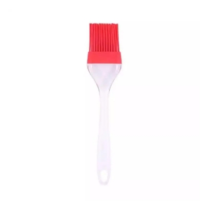 Picture of Plastic Handle Silicone Basting and Pastry Brush -Red and Silver