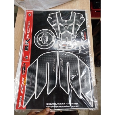 Picture of Yamaha R15 V3 Full Set Tank Pad Metal - Black