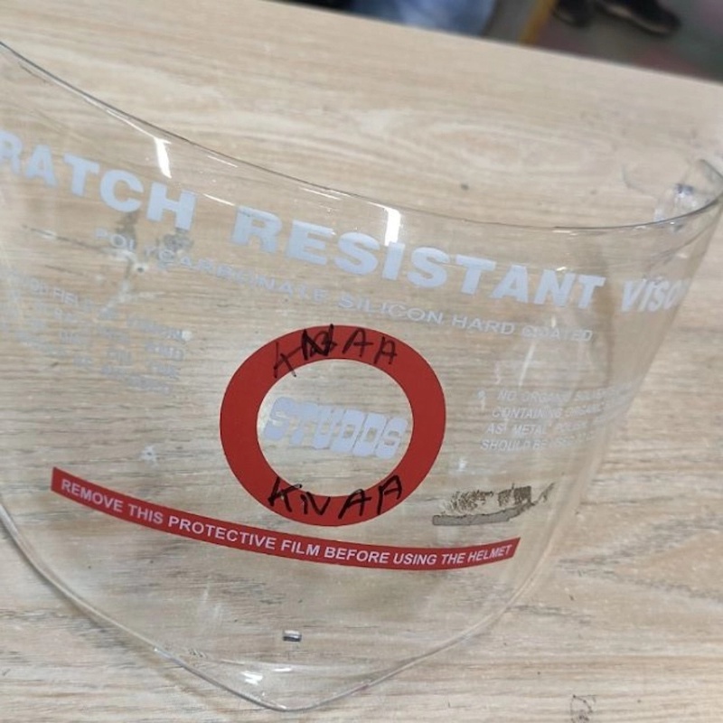Picture of Studds Thunder Helmet Visor-Clear