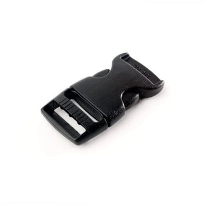 Picture of 2 Set Helmet Strap Clip Fast Buckles Helmet Buckle Lock Safety For Motorcycle Bike Helmet -  Black