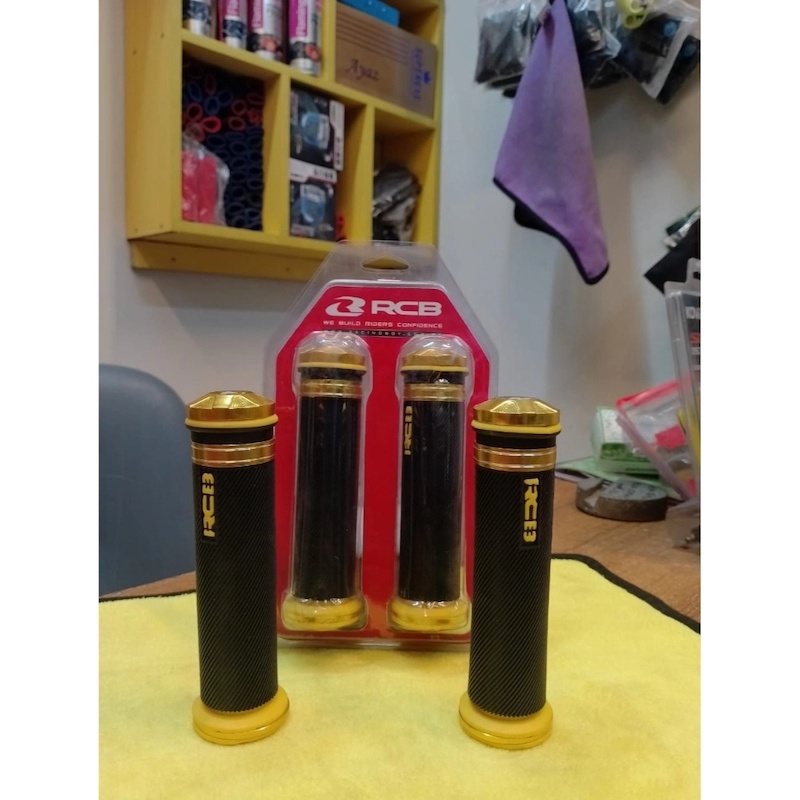 Picture of Mortar Rcb Motorcycle Handle Grip Handle Grip Alloy Rcb Handle Jrp Handle Grip Universal