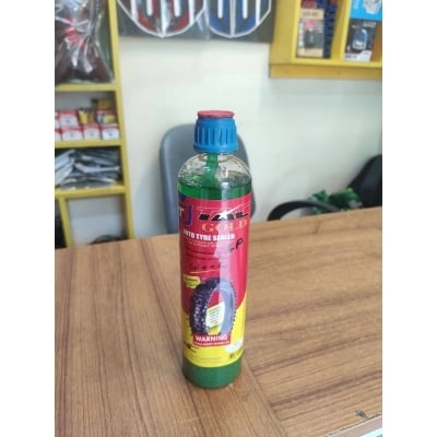 Picture of Auto Tire Sealer Gel For Bike And Car- 500 Ml (1Pcs) - Black