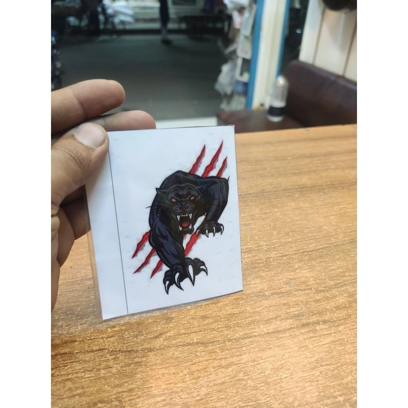 Picture of Black Panther Sticker - Black