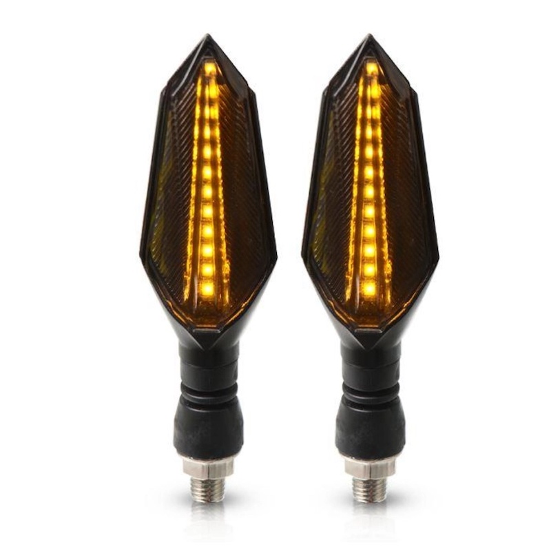 Picture of 2Pcs Spirit Beast Tail Light Motorcycle Led Turn Signal Flasher For Any Bike