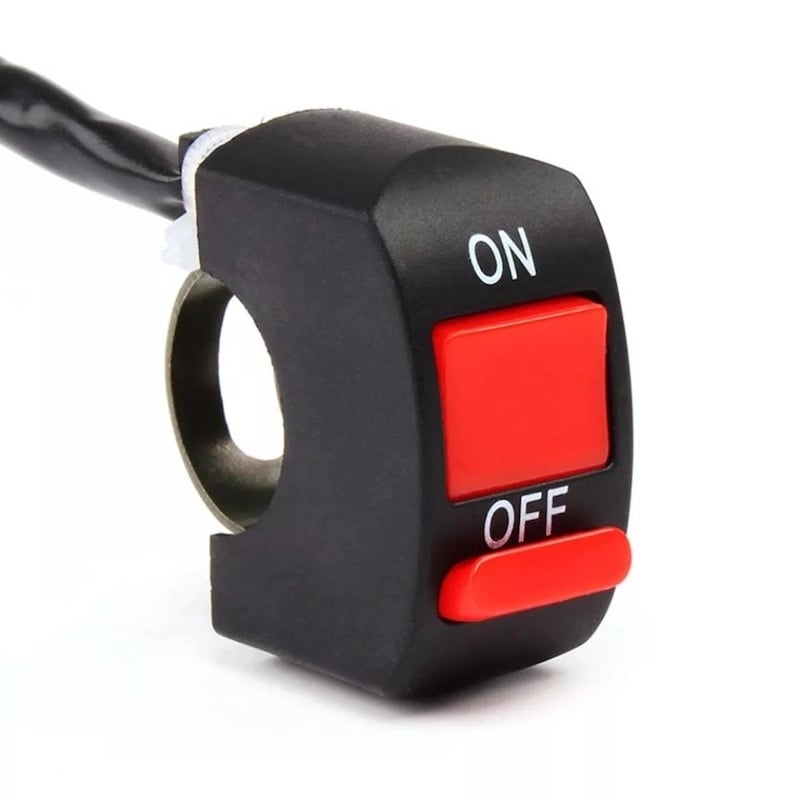 Picture of Generic Motorcycle Fog Light 3 Wire On/Off Switch For Emergency Indicators