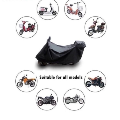 Picture of Waterproof Bike Cover Bike Rain Cover Anti Dust Rain Uv Protection -  Black