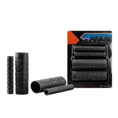 Picture of Universal Motorcycle Handlebar Grip Brake Clutch Lever Cover Protector Soft Rubber Bar Brake Handle Silicone Sleeve