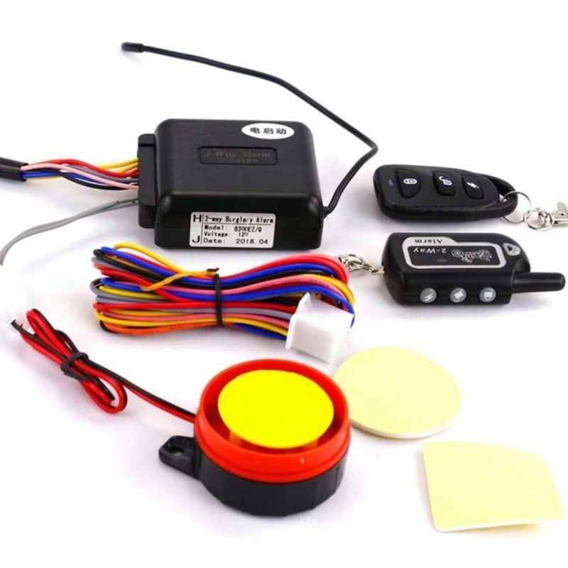 Picture of Honda Vibration Remote Security Alarm - China (Any Bike) - Maroon