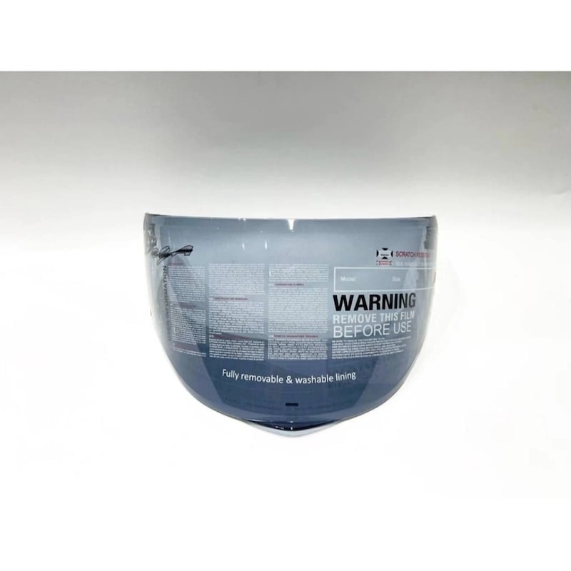 Picture of Vega Bolt Black Smoky Helmet Visor - Black