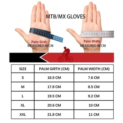Picture of Full Finger Hand Gloves - Xl - Black