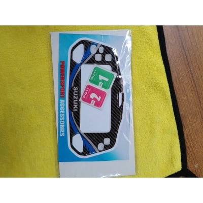 Picture of Suzuki Gixxer And Sf New Model Meter Protector Ambos Sticker - Red