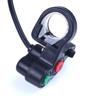 Picture of Motorcycle Handlebar Switch Electric Bike Scooter Horn Turn Signals On/Off Button Light Switch