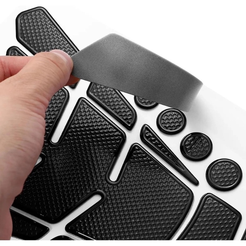Picture of Universal Gas Tank Pad Protector For Motorcycle Fuel Tank Rubber Padding Cover