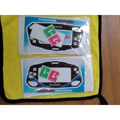 Picture of Suzuki Gixxer And Sf New Model Meter Protector Ambos Sticker - Red