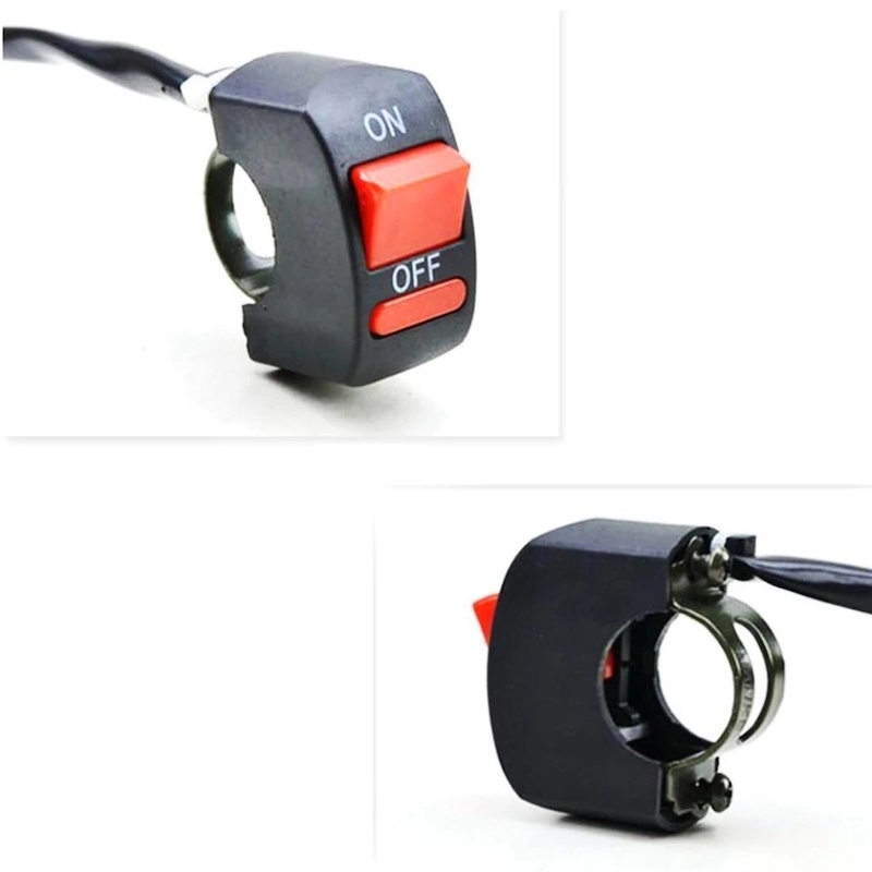 Picture of Generic Motorcycle Fog Light 3 Wire On/Off Switch For Emergency Indicators