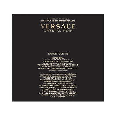 Picture of Versace Crystal Noir EDT 5 ml for Women (Mini Perfume) 