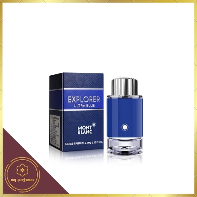 Picture of Mont Blanc Explorer Ultra Blue EDP 4.5 ml for Men (Mini Perfume) Blue