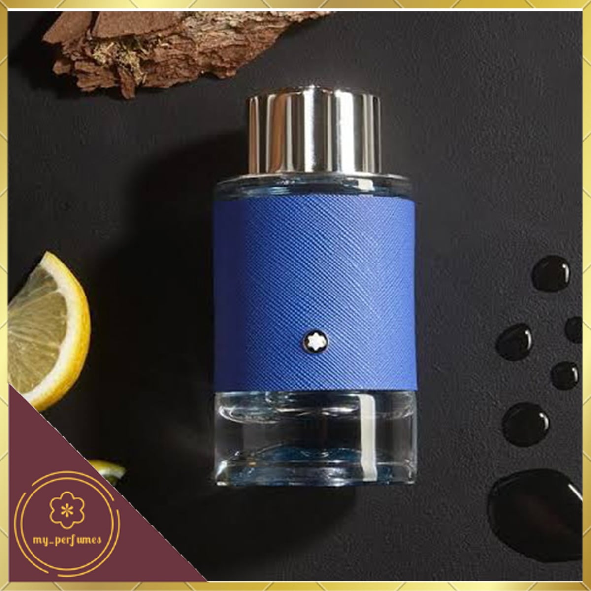 Picture of Mont Blanc Explorer Ultra Blue EDP 4.5 ml for Men (Mini Perfume) Blue