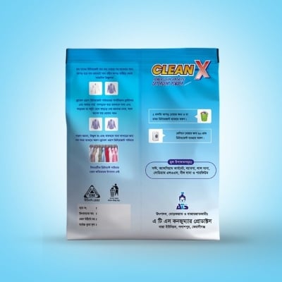 Picture of Clean-X Power clean synthetic Detergent Powder- 200gm