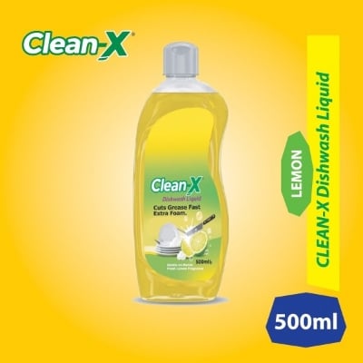 Picture of Clean-X Antigrease Lemon Dishwash Liquid - Lime - 500gm