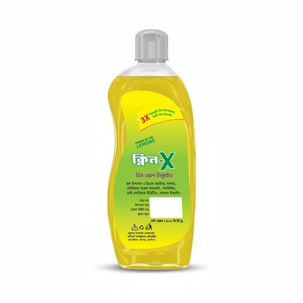 Picture of Clean-X Antigrease Lemon Dishwash Liquid - Lime - 500gm