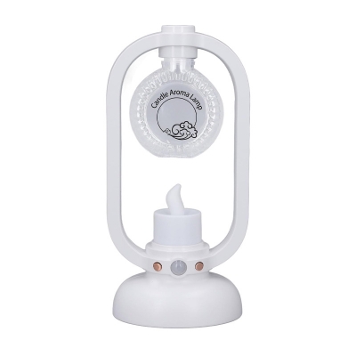 Picture of Essential Oil Diffuser, Motion Sensor, Diffuser, Humidifier, Warm Light and RGB Control for Living Room (White)