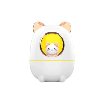 Picture of Mini Cartoon Humidifier Office Bedroom Desktop Humidifier with Ambient Light USB Rechargeable Humidifier Aromatherapy Diffuser